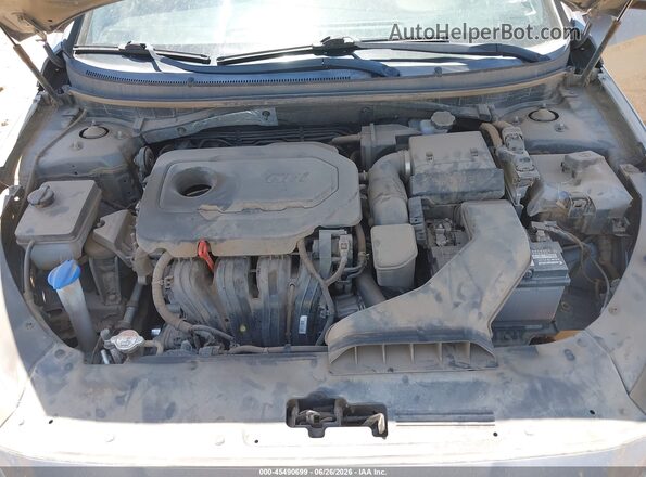 5NPE34AF0KH799372 2019 HYUNDAI SONATA Gray Rear view