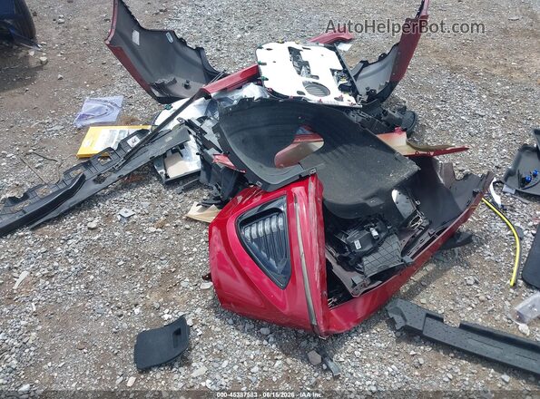5NPE34AF0KH809012 2019 HYUNDAI SONATA Red Widok zestawu wskaźników