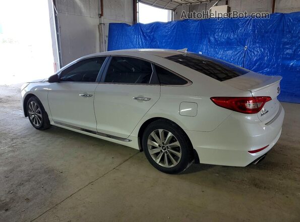 5NPE34AF1GH261920 2016 HYUNDAI SONATA Белый Задняя левая четверть