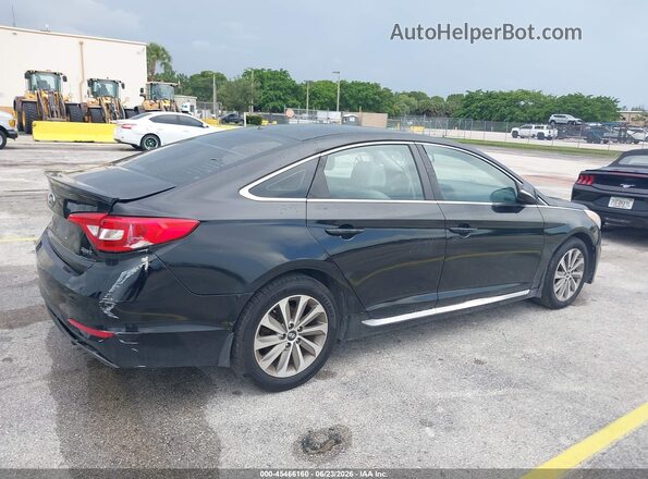 5NPE34AF1GH311859 2016 HYUNDAI SONATA Black 
