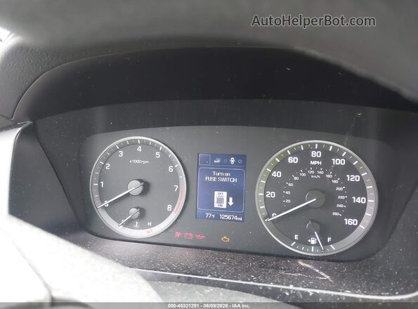 5NPE34AF1GH352203 2016 HYUNDAI SONATA Черный Вид задних сидений