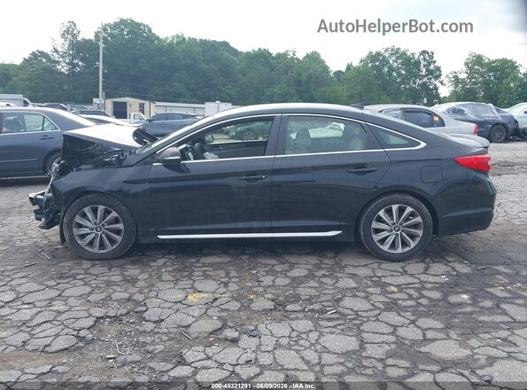 5NPE34AF1GH352203 2016 HYUNDAI SONATA Черный Панорамный вид салона 360°