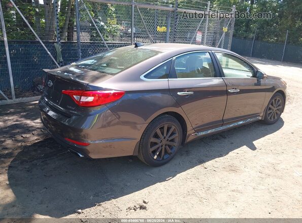 5NPE34AF1HH467031 2017 HYUNDAI SONATA Brown უკანა მარჯვენა