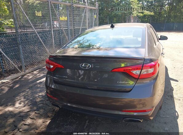 5NPE34AF1HH467031 2017 HYUNDAI SONATA Brown 