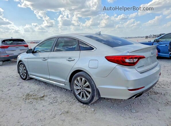 5NPE34AF1HH485481 2017 HYUNDAI SONATA Silver Tył lewy