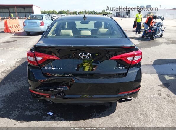 5NPE34AF1HH486159 2017 HYUNDAI SONATA Black 