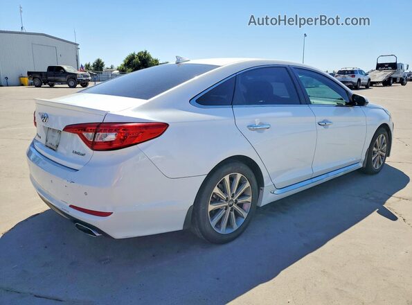 5NPE34AF1HH543170 2017 HYUNDAI SONATA Белый 