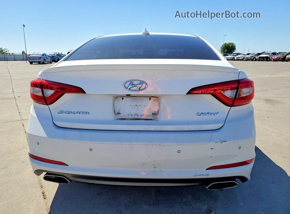 5NPE34AF1HH543170 2017 HYUNDAI SONATA Белый 