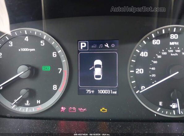 5NPE34AF1HH554864 2017 HYUNDAI SONATA White Vista de los asientos traseros