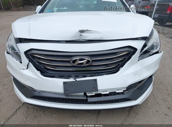 5NPE34AF1HH554864 2017 HYUNDAI SONATA White Vista frontal