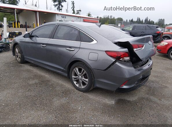 5NPE34AF1JH636521 2018 HYUNDAI SONATA Gray 