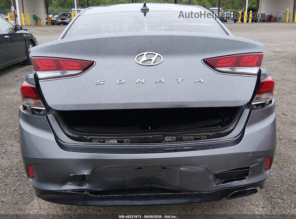 5NPE34AF1JH636521 2018 HYUNDAI SONATA Gray 