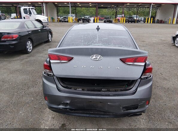 5NPE34AF1JH636521 2018 HYUNDAI SONATA Gray 