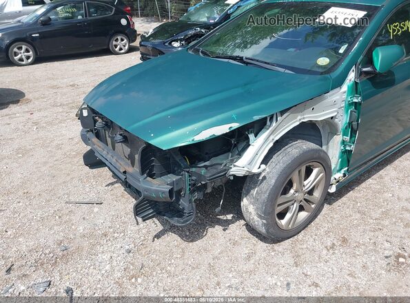 5NPE34AF1JH642111 2018 HYUNDAI SONATA Зеленый Вид спереди