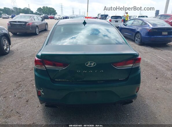 5NPE34AF1JH642111 2018 HYUNDAI SONATA Зеленый 