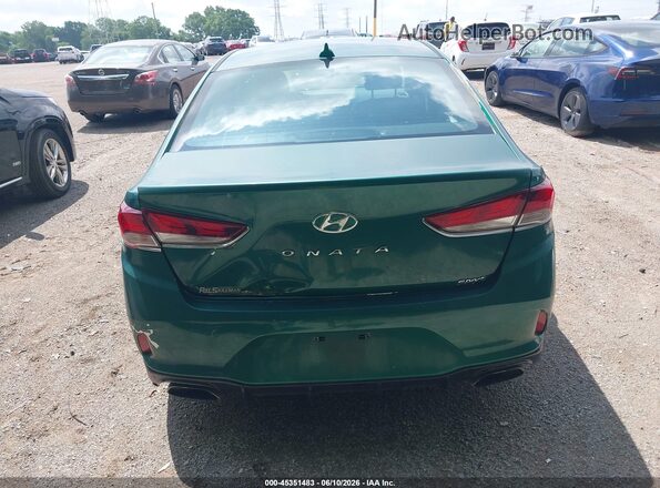 5NPE34AF1JH642111 2018 HYUNDAI SONATA Зеленый 