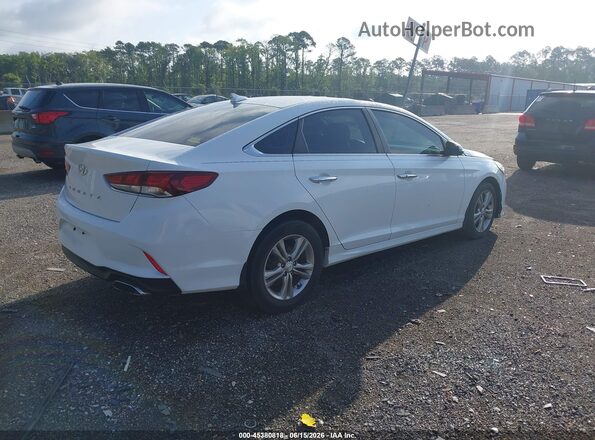 5NPE34AF1JH648197 2018 HYUNDAI SONATA White Rear right