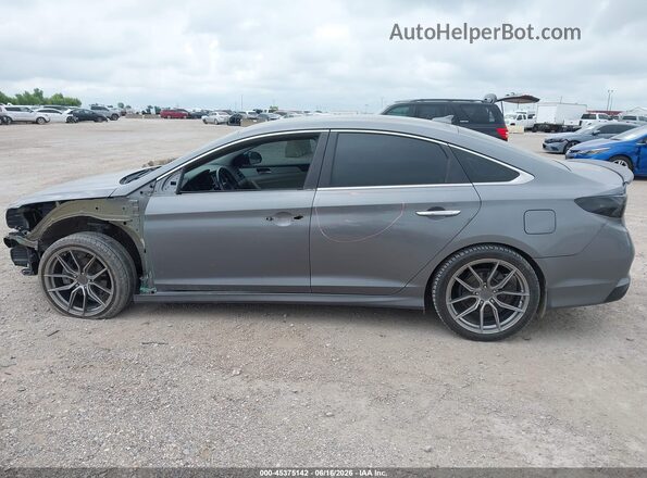 5NPE34AF1JH716773 2018 HYUNDAI SONATA Gray Vista interior de 360 grados