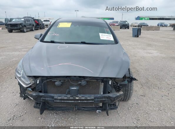 5NPE34AF1JH716773 2018 HYUNDAI SONATA Gray Vista del cuadro de instrumentos