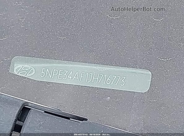 5NPE34AF1JH716773 2018 HYUNDAI SONATA Gray 