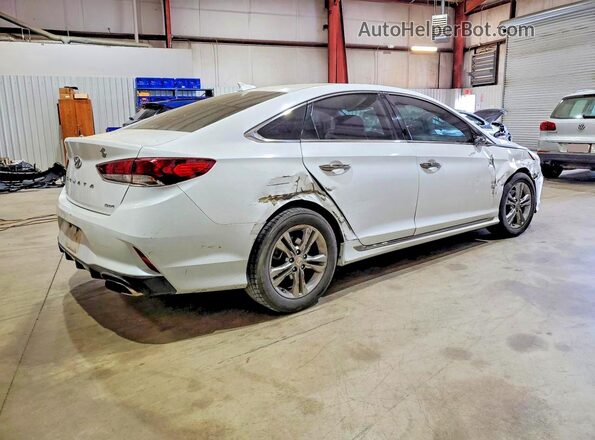 5NPE34AF1JH724937 2018 HYUNDAI SONATA White უკანა მარჯვენა