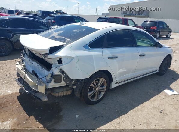 5NPE34AF1KH739357 2019 HYUNDAI SONATA White Rear right