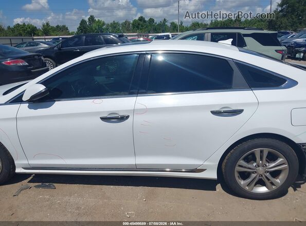 5NPE34AF1KH739357 2019 HYUNDAI SONATA White 