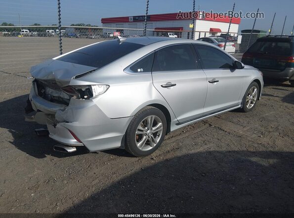 5NPE34AF1KH741769 2019 HYUNDAI SONATA Серебряный Задняя правая четверть