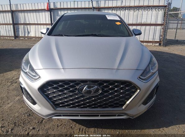 5NPE34AF1KH741769 2019 HYUNDAI SONATA Серебряный Вид щитка приборов