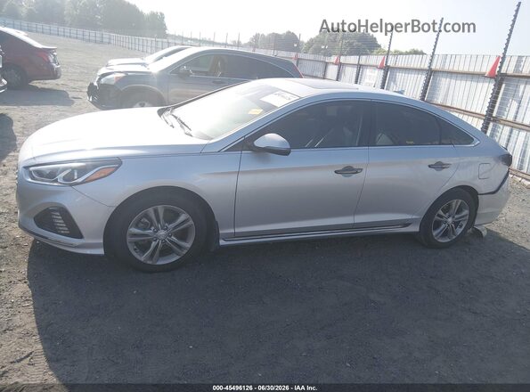 5NPE34AF1KH741769 2019 HYUNDAI SONATA Серебряный Панорамный вид салона 360°