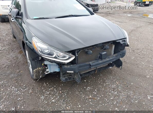 5NPE34AF1KH750665 2019 HYUNDAI SONATA Black წინა ხედი