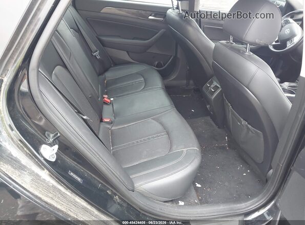 5NPE34AF1KH750665 2019 HYUNDAI SONATA Black VIN კოდის სტიკერის ხედი