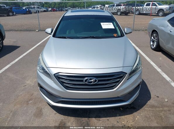 5NPE34AF2GH312762 2016 HYUNDAI SONATA Gray Вид щитка приладів