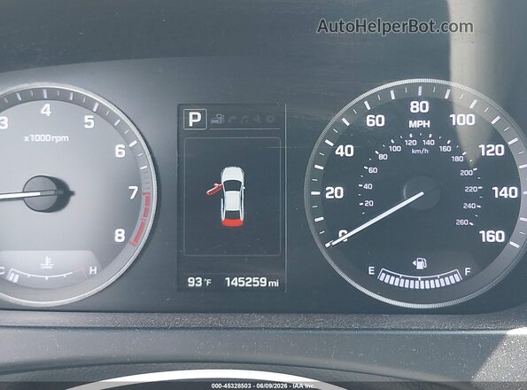 5NPE34AF2GH312762 2016 HYUNDAI SONATA Gray 