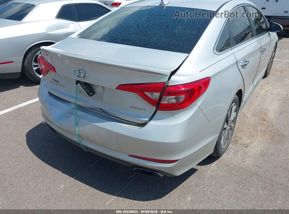 5NPE34AF2GH312762 2016 HYUNDAI SONATA Gray 