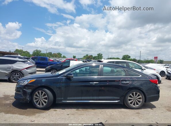 5NPE34AF2HH469774 2017 HYUNDAI SONATA Black Панорамний вид салону 360°