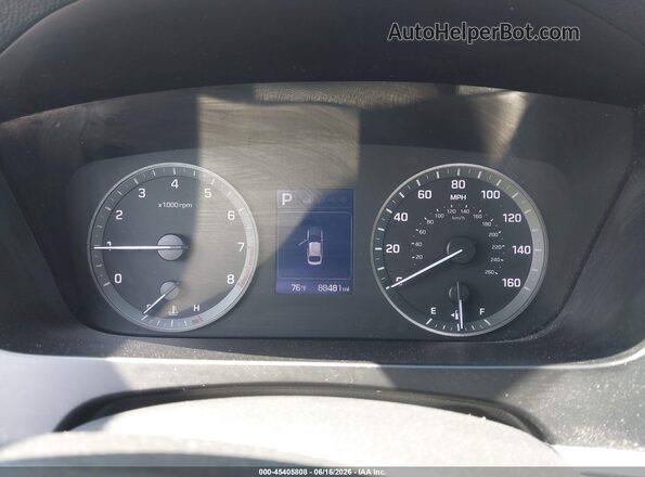 5NPE34AF2HH523123 2017 HYUNDAI SONATA Silver Вид задніх сидінь