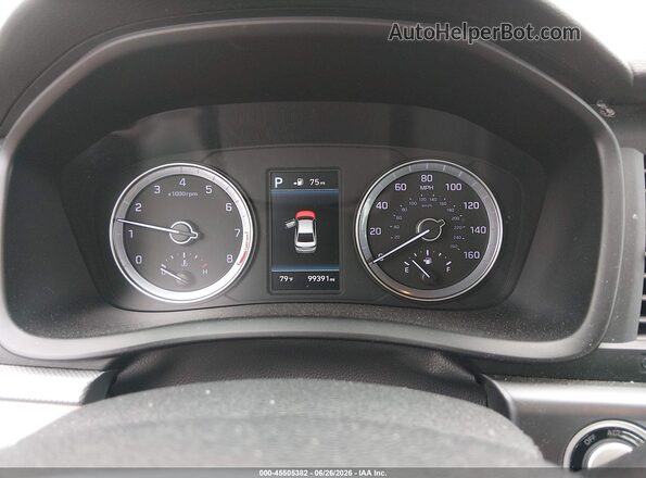 5NPE34AF2JH596899 2018 HYUNDAI SONATA Red Widok tylnych siedzeń