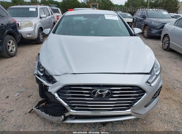 5NPE34AF2JH618559 2018 HYUNDAI SONATA Silver ხელსაწყოთა პანელის ხედი