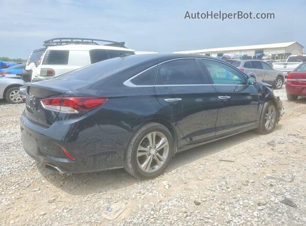 5NPE34AF2JH620005 2018 HYUNDAI SONATA Black უკანა მარჯვენა