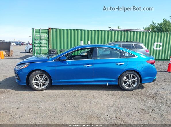 5NPE34AF2JH626970 2018 HYUNDAI SONATA Blue 360 interior view