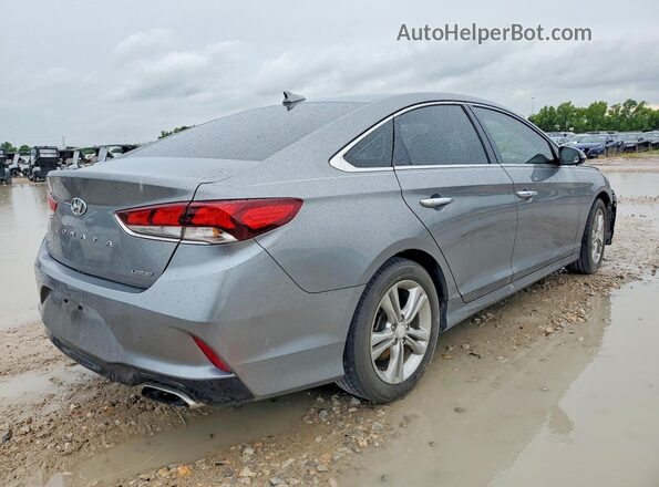 5NPE34AF2JH627598 2018 HYUNDAI SONATA Gray Rear right