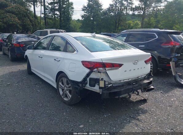 5NPE34AF2JH651741 2018 HYUNDAI SONATA White Հետևի ձախ