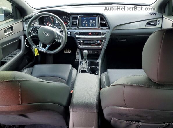 5NPE34AF2JH668488 2018 HYUNDAI SONATA Gray 