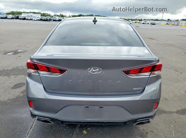 5NPE34AF2JH668488 2018 HYUNDAI SONATA Gray 