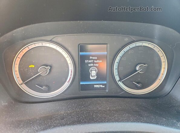 5NPE34AF2JH687137 2018 HYUNDAI SONATA White ხელსაწყოთა პანელის ხედი