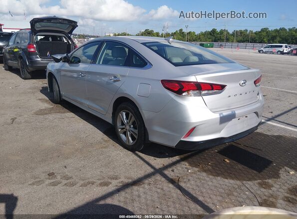 5NPE34AF2JH695786 2018 HYUNDAI SONATA Silver უკანა მარცხენა