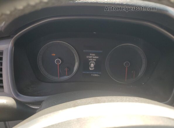 5NPE34AF2JH701537 2018 HYUNDAI SONATA Blue Սարքավորումների վահանակի տեսք