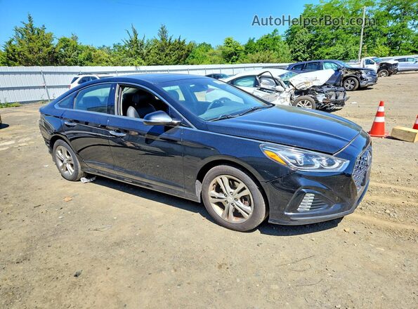 5NPE34AF2KH735432 2019 HYUNDAI SONATA Black წინა მარჯვენა