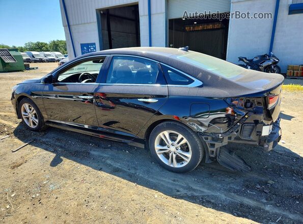 5NPE34AF2KH735432 2019 HYUNDAI SONATA Black უკანა მარცხენა